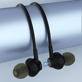 Illustration of 10mm Extra Bass Drivers delivering deep bass and crisp highs for immersive sound